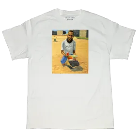 Skate Jawn Nutcracker Tee by Lee Smith White