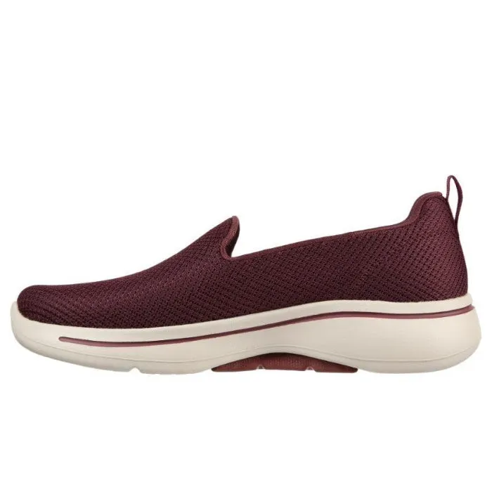 Skechers Arch Fit Slip Ons Grateful Burgundy