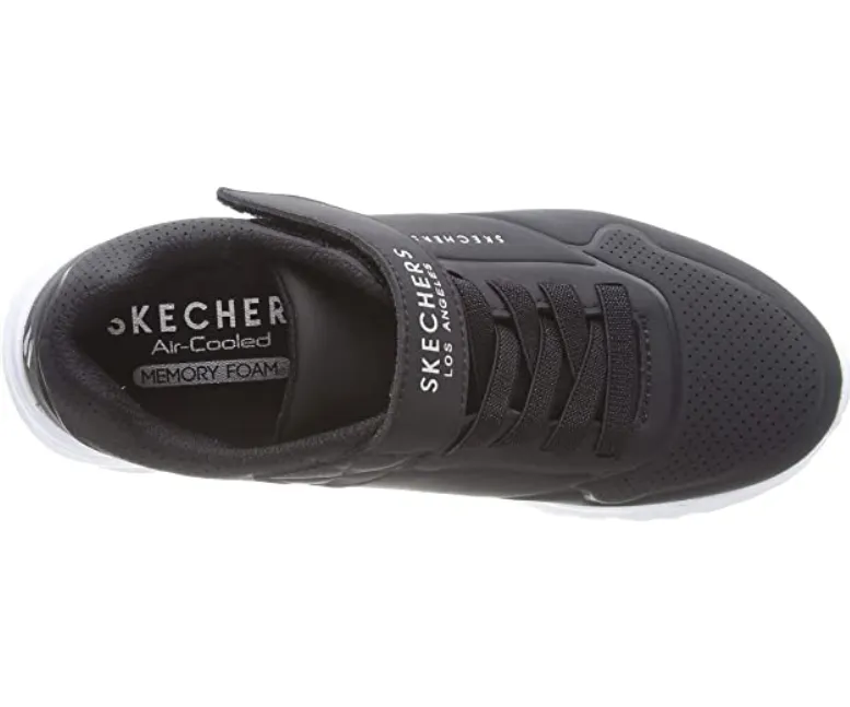 Skechers boys' sneakers with elastic lace and velcro Uno Lite Vendox 403695L/BLK black