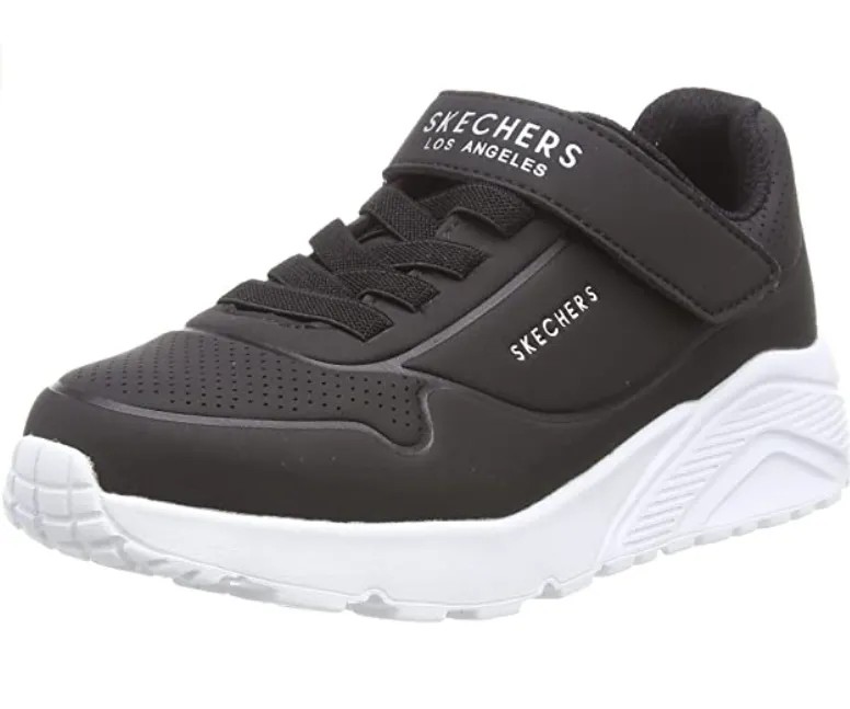 Skechers boys' sneakers with elastic lace and velcro Uno Lite Vendox 403695L/BLK black