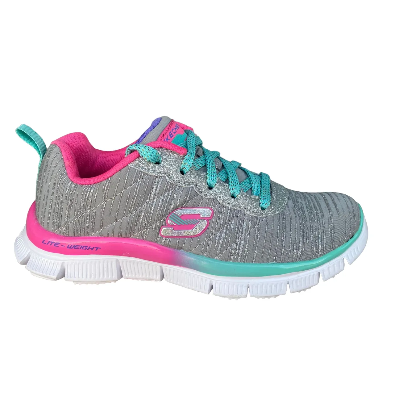 Skechers girls' sneakers Appeal Glitter Rush 81834L GYMT grey