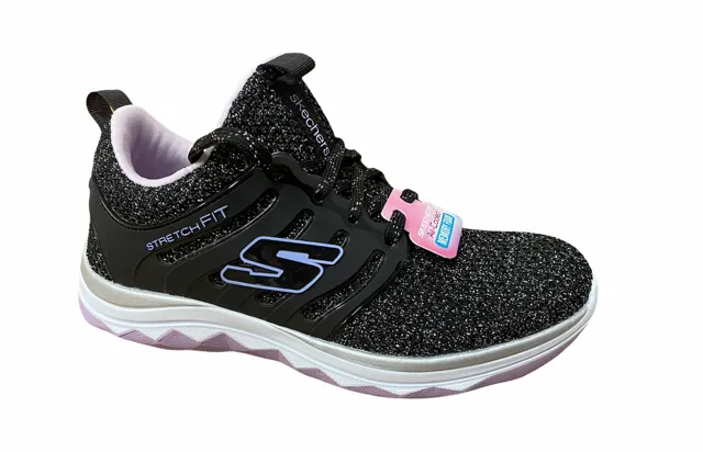 Skechers girls' sneakers Diamond Runner Sparkle Sprint 81561L BKLV black lilac