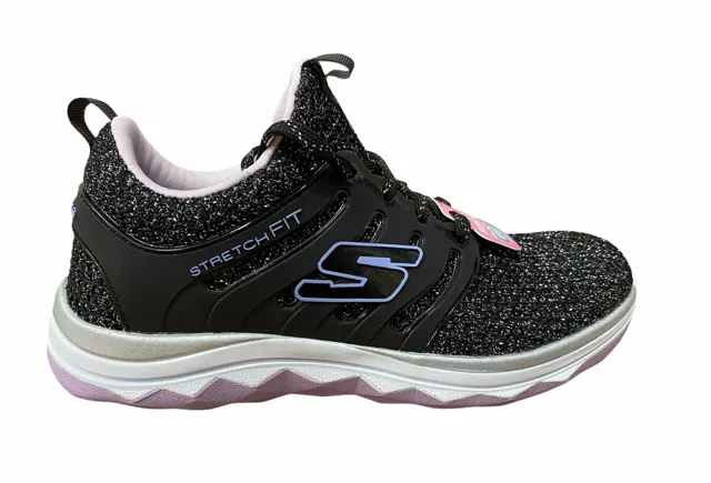 Skechers girls' sneakers Diamond Runner Sparkle Sprint 81561L BKLV black lilac