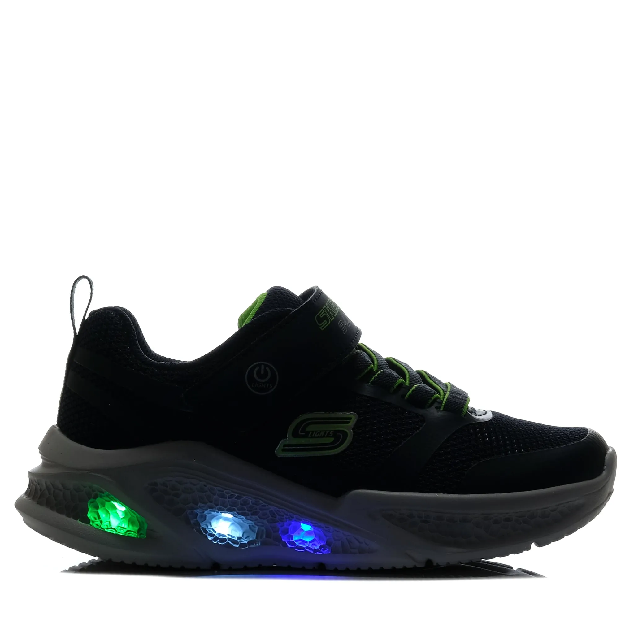 Skechers Meteor-Lights 401675L Navy/Lime