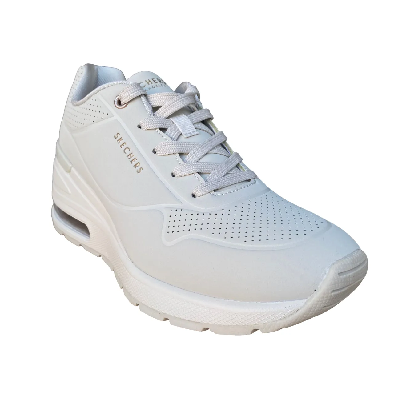 Skechers Million Air Elevated women's sneakers shoe 155401/OFWT off white