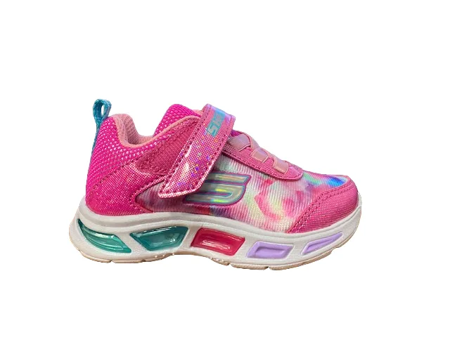 Skechers S Lights Litebeams Dance N Glow 10921N NPMT neon pink multi