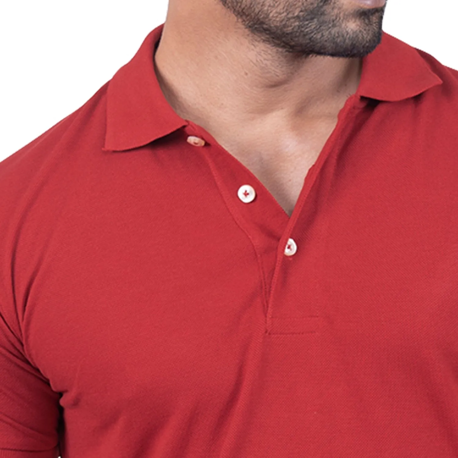 Solid Polo | Red