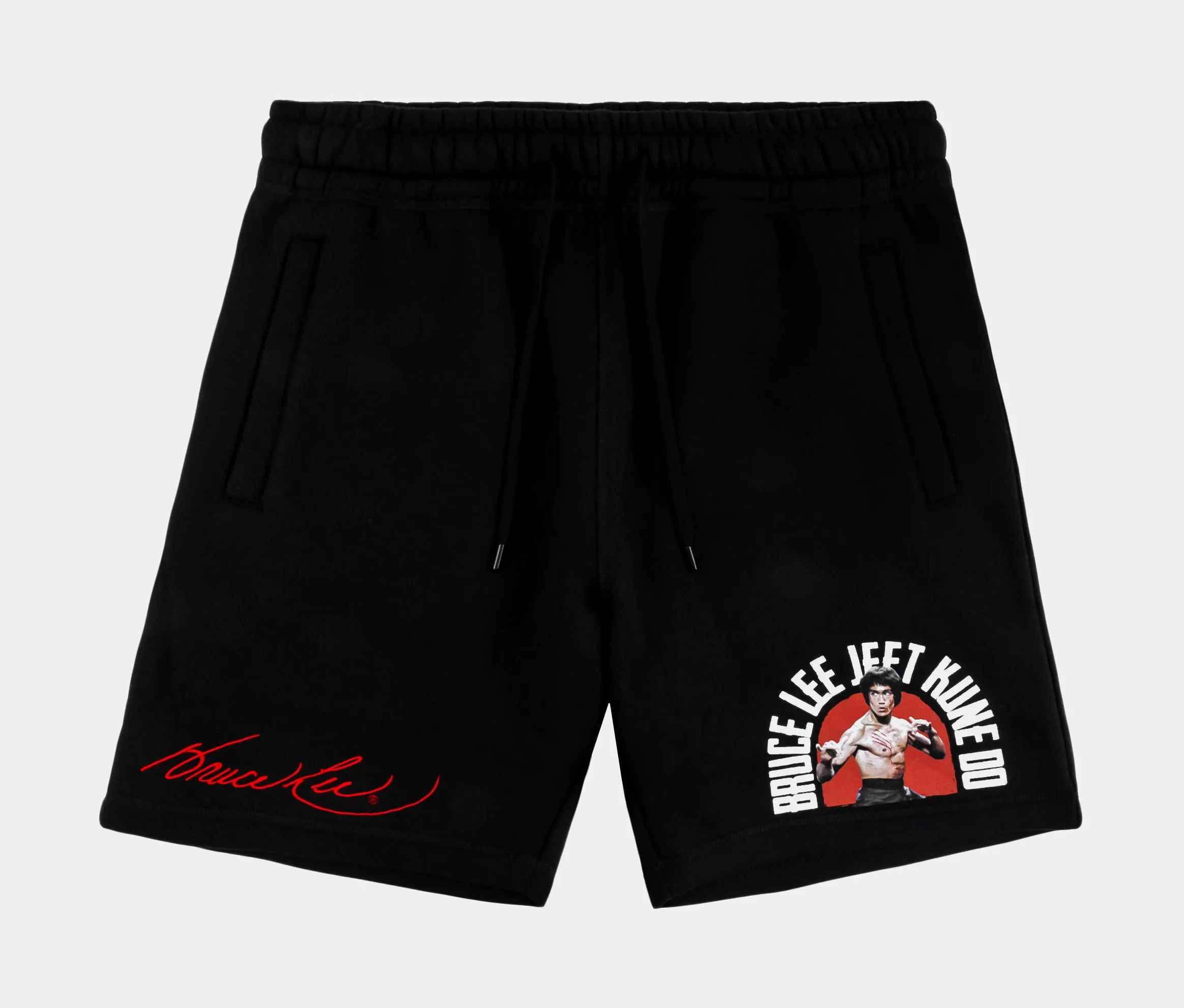 SP x Bruce Lee Jeet Kune Do Fleece Mens Shorts (Black)