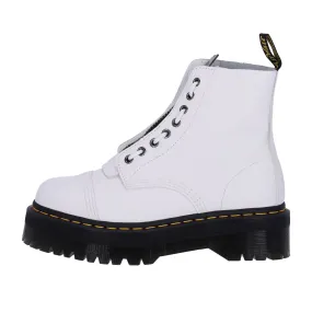 Stivaletti Dr. Martens Sinclair Platform Bianco