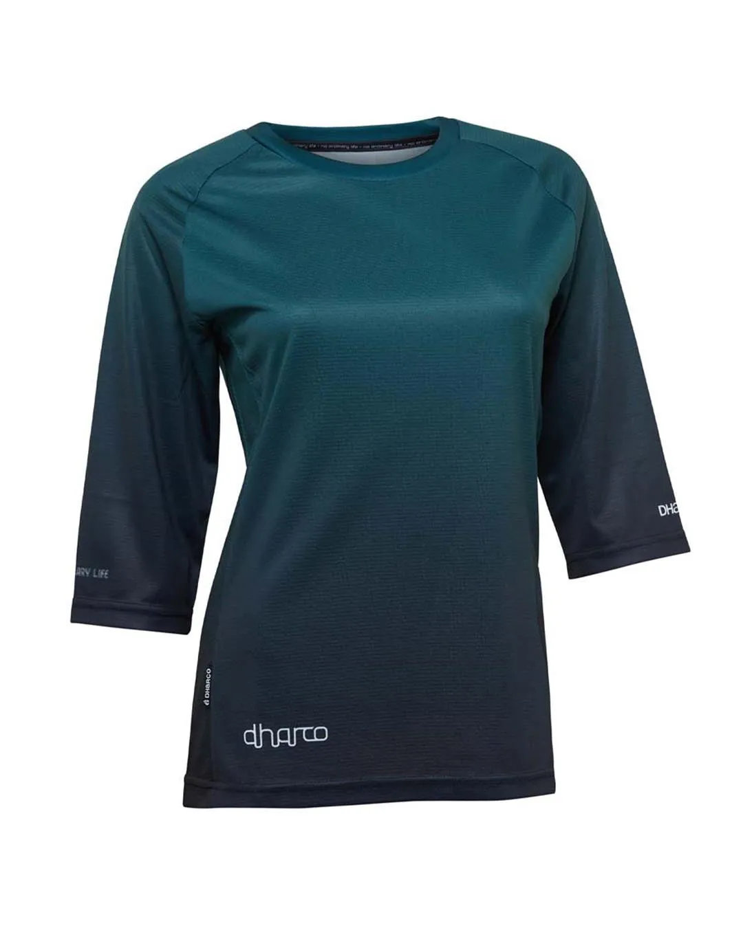 Womens 3/4 Sleeve Jersey | Forest Fade