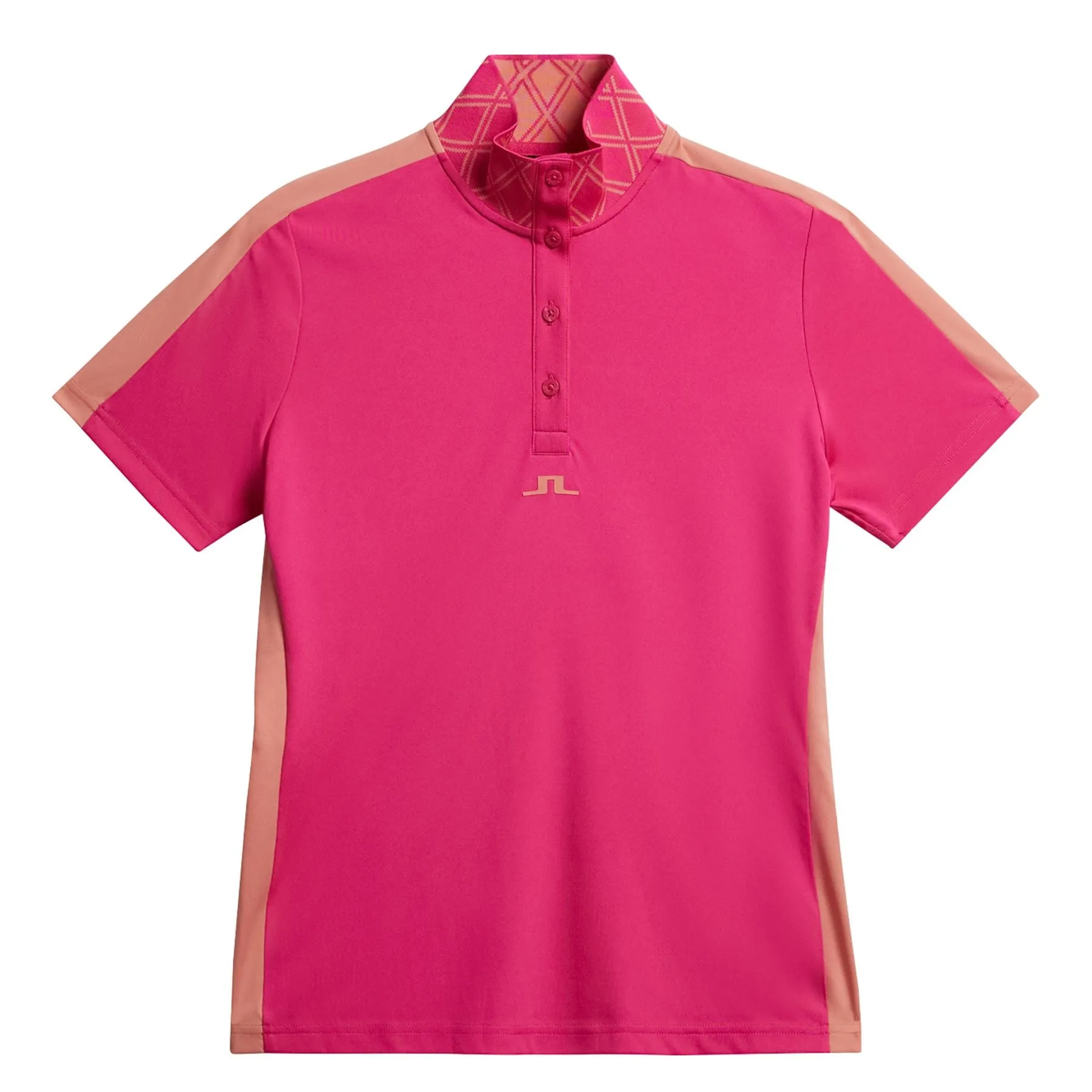 Womens Pip TX Jersey Polo Fuchsia Purple - SS24